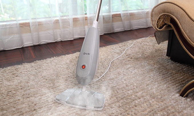 Cách giặt thảm lông bằng máy hơi nước 